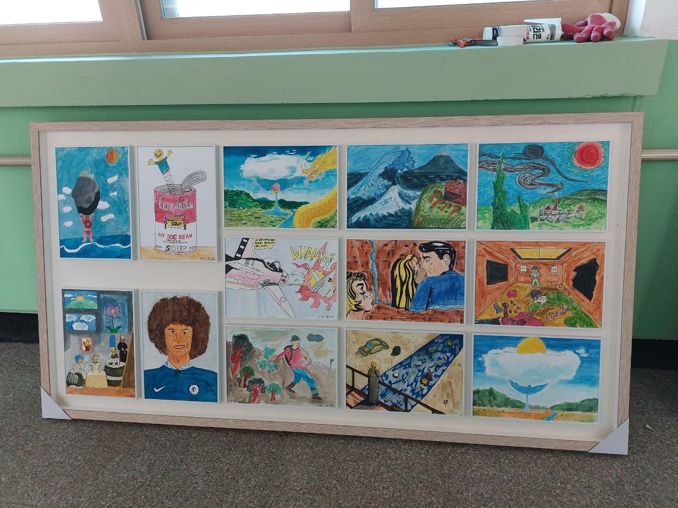 부산 아리랑액자 맞춤 주문 제작 포트폴리오 사례 17