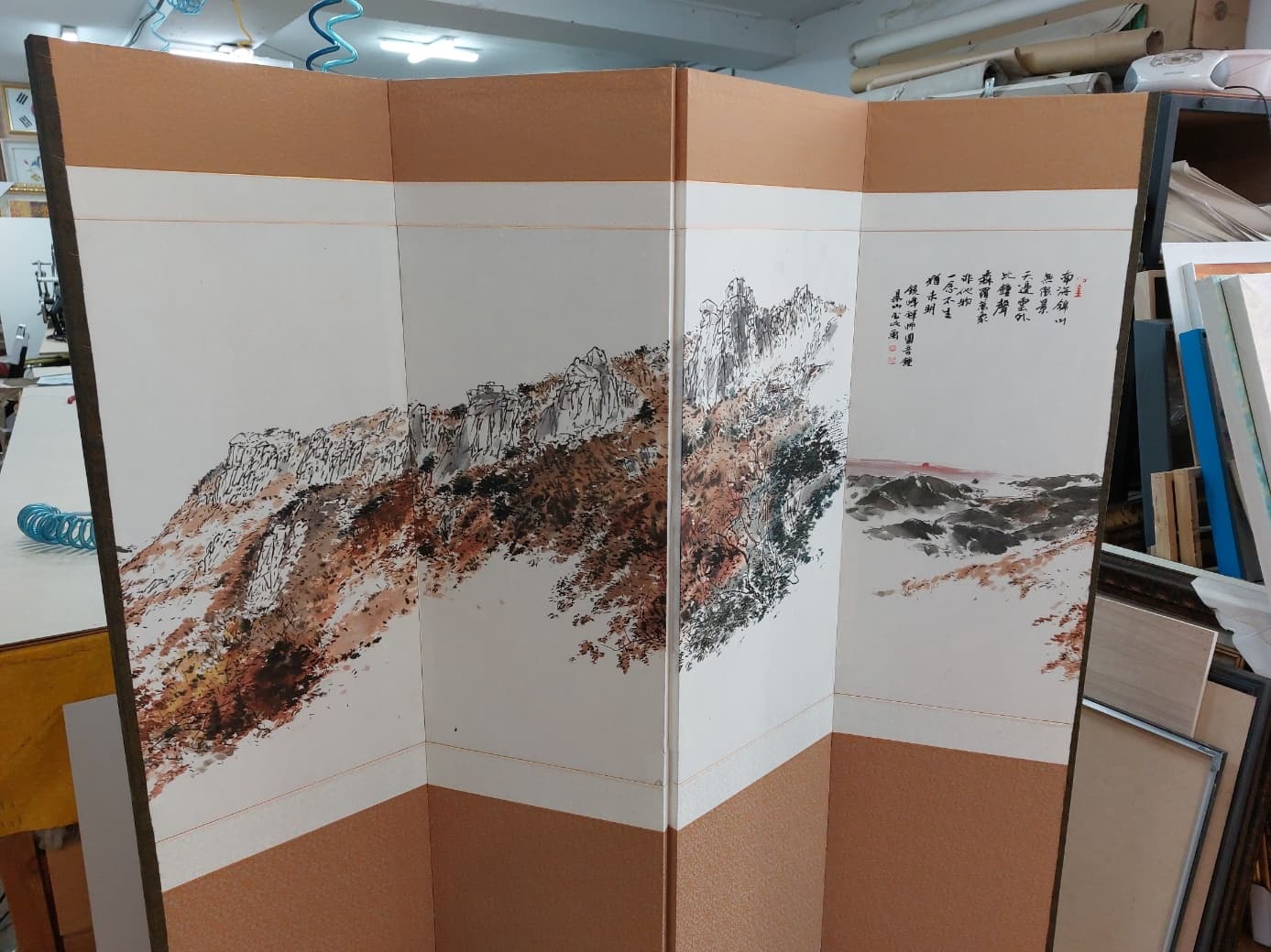 부산 아리랑액자 맞춤 주문 제작 포트폴리오 사례 18